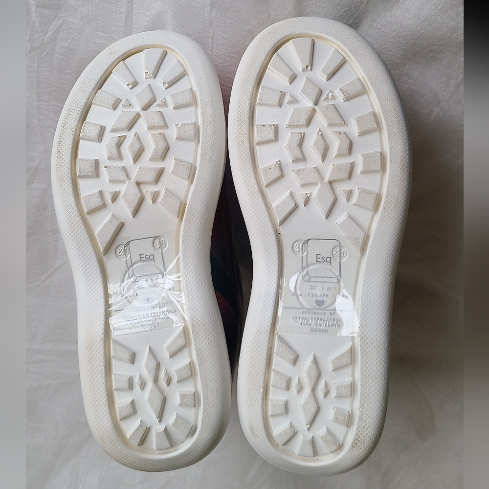 NWT OBO: QU' lenticular Women's Size 6 YRU Shoes - Picture 7 of 7
